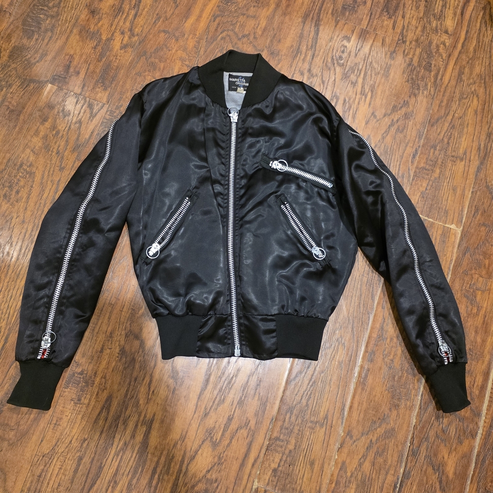 RARE Marietta Originals Bomber Style Ladies Crop Jacket Sz small